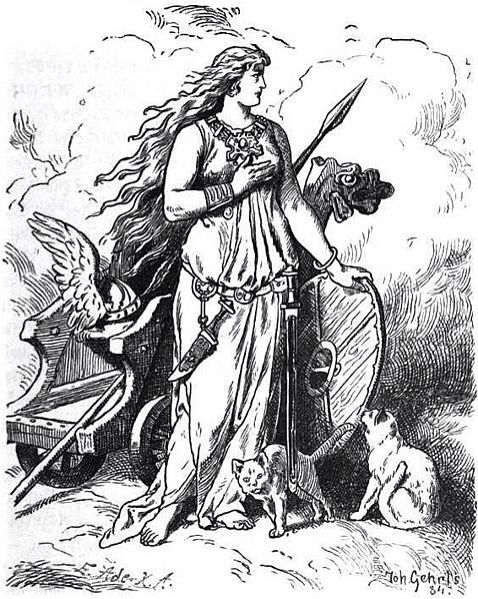 Norse goddess Freya